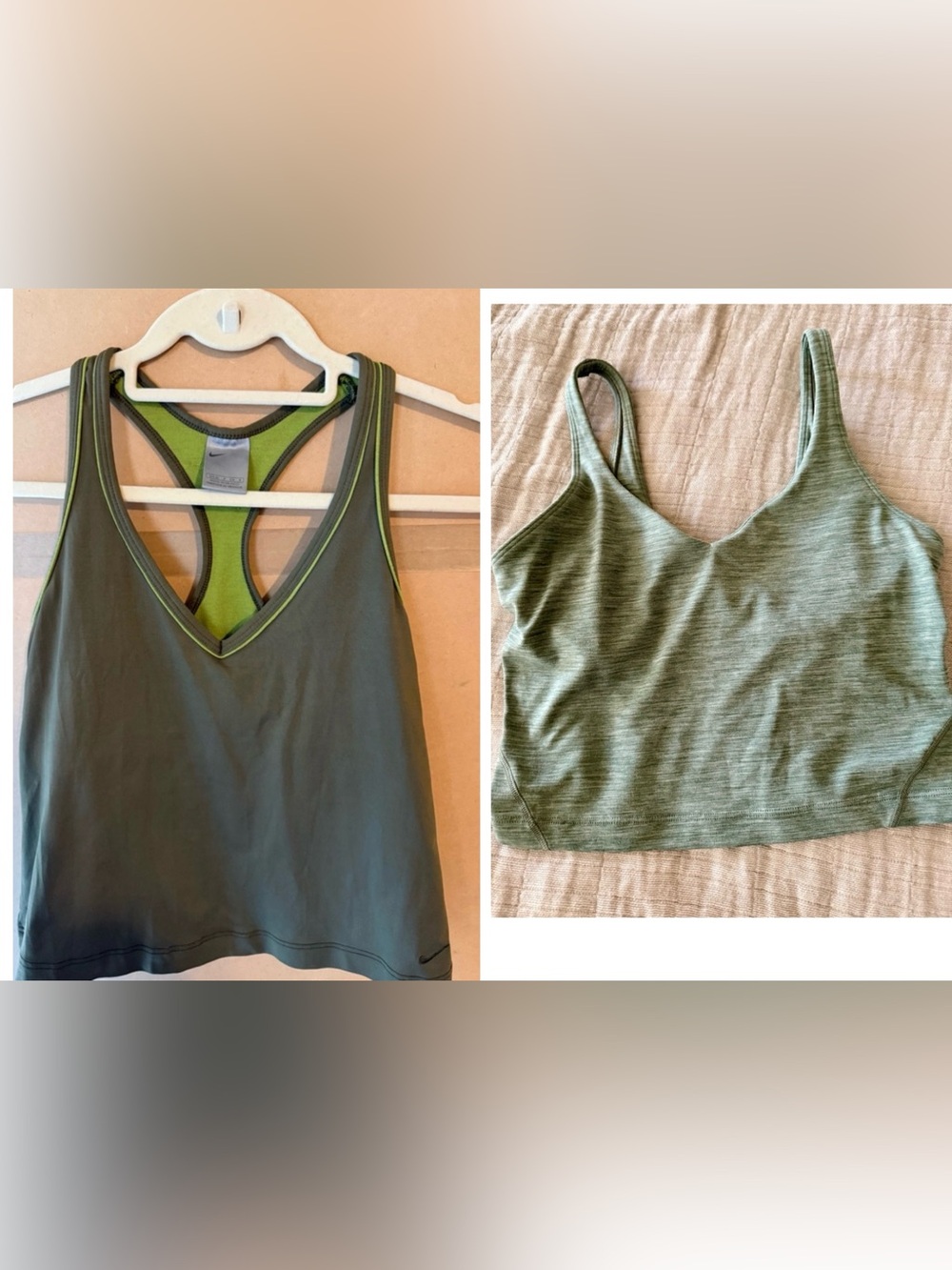 Bundle of two Athletic Sporty Tank Top Sz S 4-6